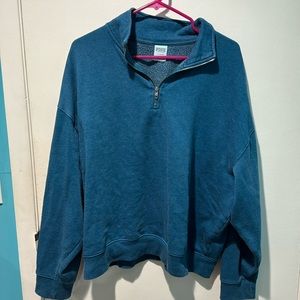 Quarter Zip long sleeve shirt